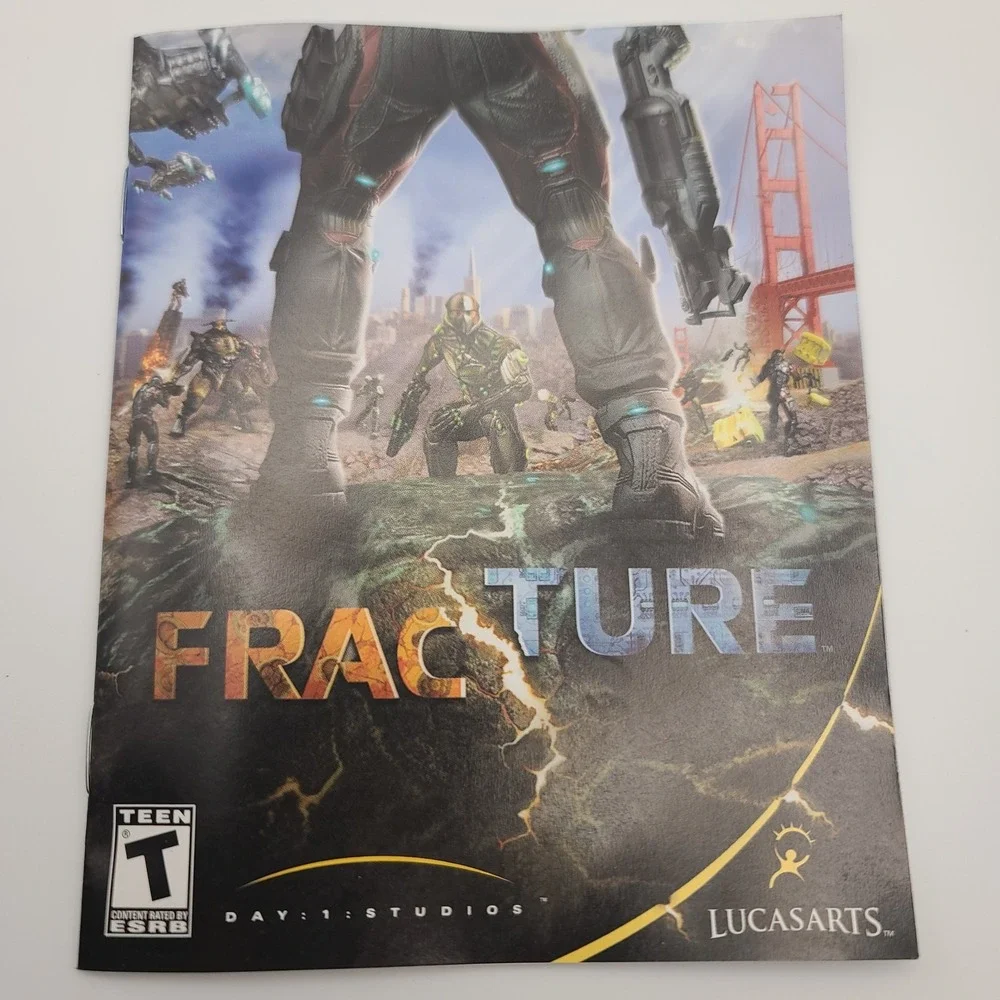 Fracture (Sony PlayStation‎ 3, 2008) Complete CIB